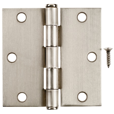 Hampton HINGE RS SQ SN 3.5"" 12PK 01-3550-193